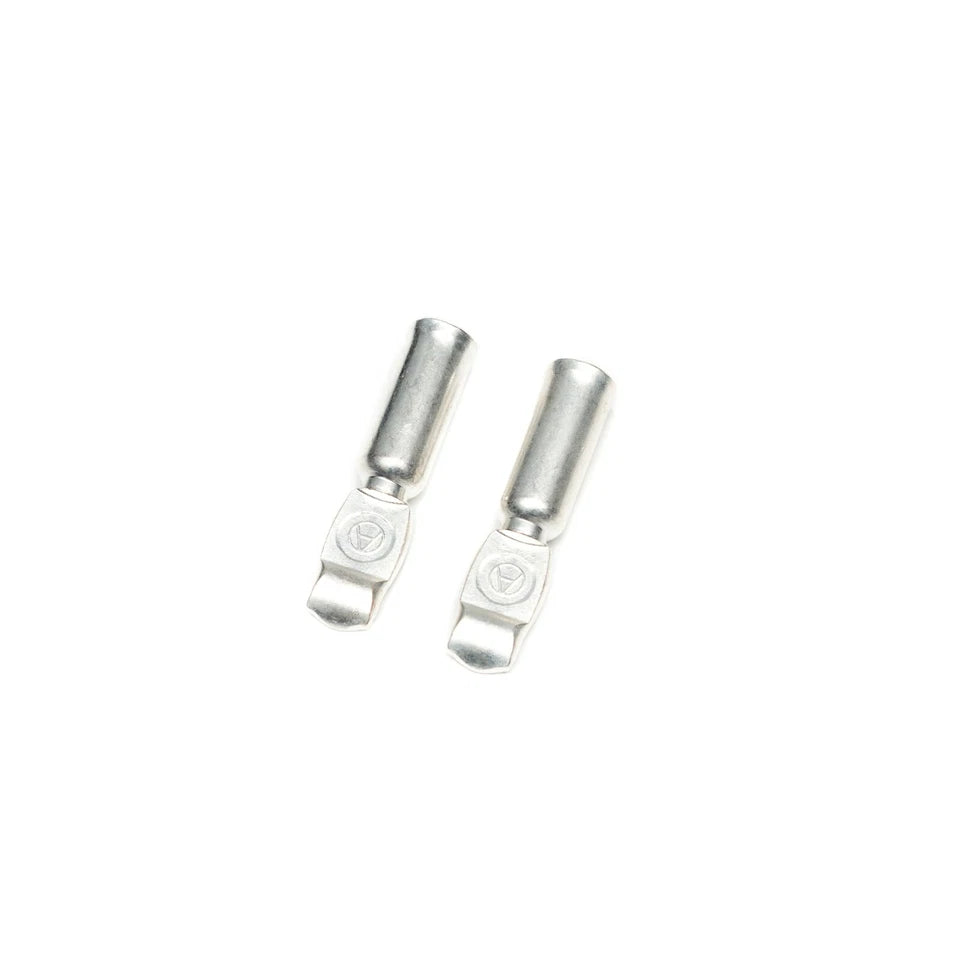 350A Powerpole Connectors 2/0 AWG Red/Grey - Inc Handles and Dust Covers