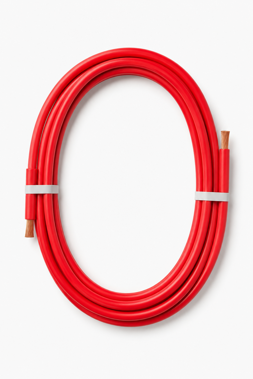 0 GAUGE CCA RED POWER CABLE 0 AWG COPPER CLAD ALUMINIUM WIRE PER METRE