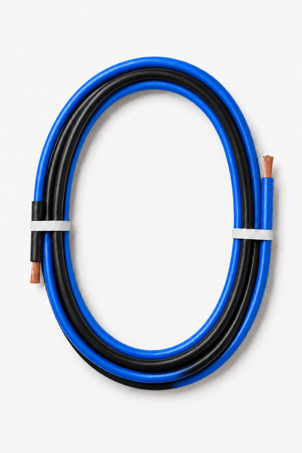 50 METRES COPPER CLAD ALUMINIUM 16 GAUGE BLUE/BLACK SPEAKER WIRE CCA 16 AWG