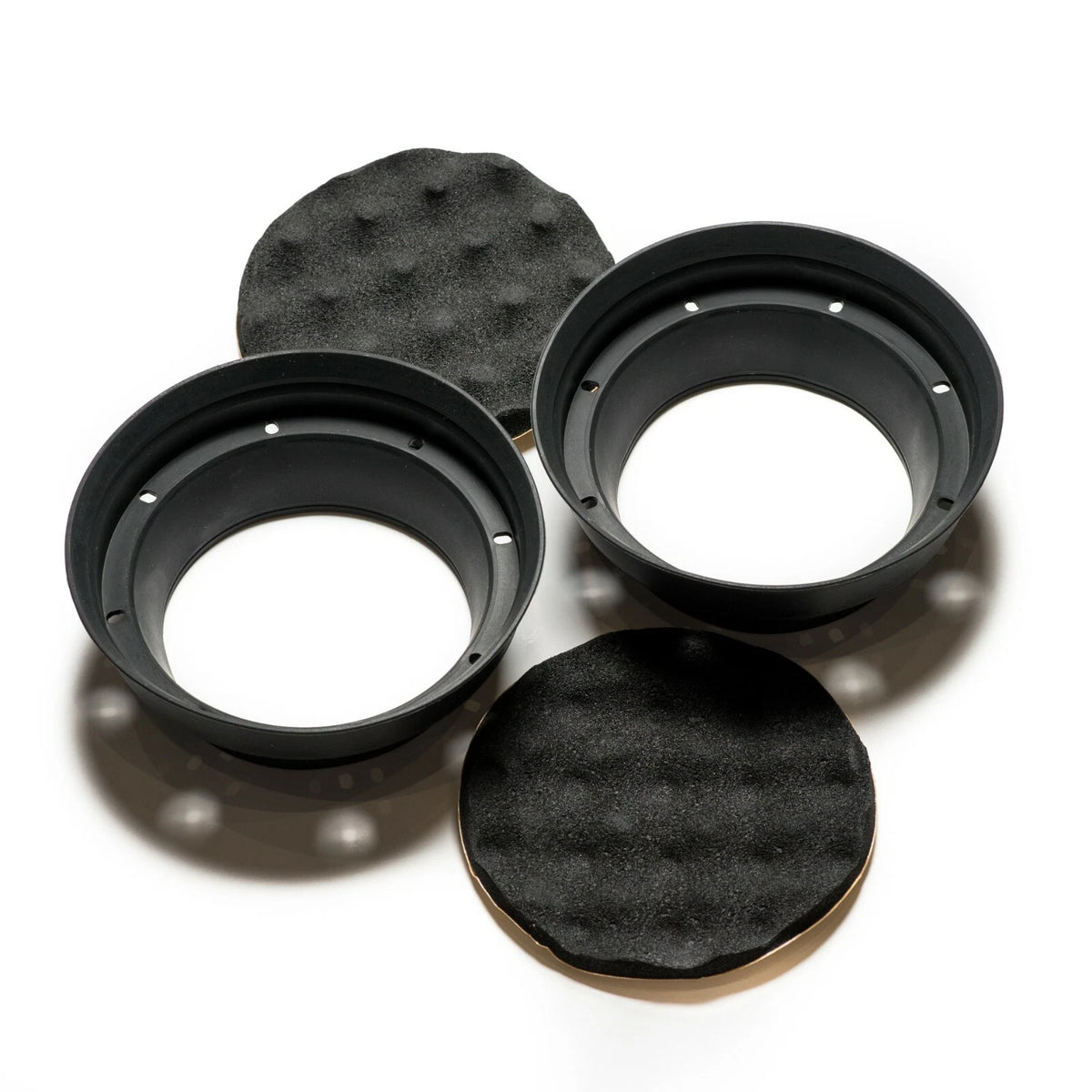 6.5 Inch Speaker Baffle Silicon Including Backing Foam