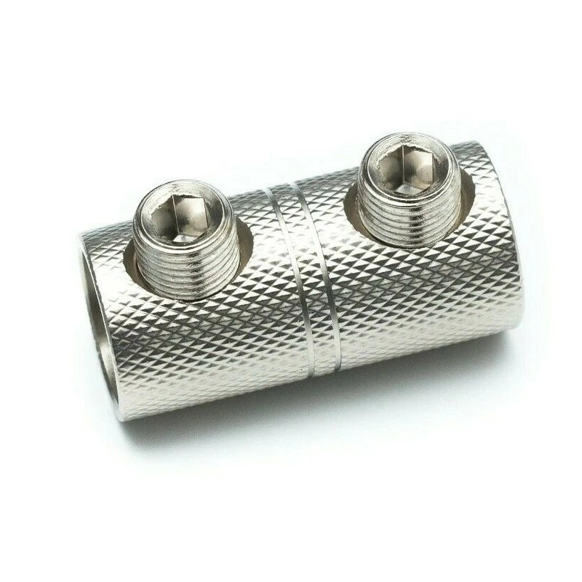 50-70mm² 0 Gauge 2/0 AWG Barrel Splice Cable Connector - High Quality Machined