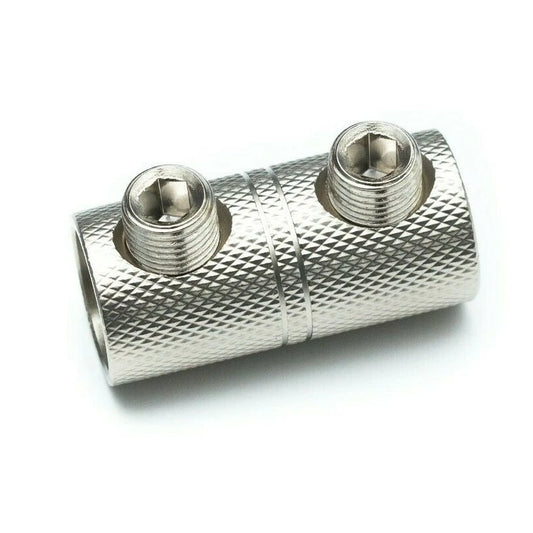 50-70mm² 0 Gauge 2/0 AWG Barrel Splice Cable Connector - High Quality Machined