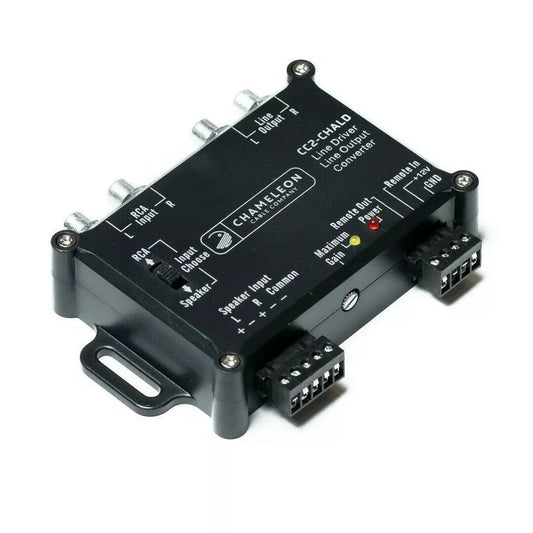 2 Channel RCA Line Driver - Includes Amp Turn On and Up to 10V Adjustable Gain