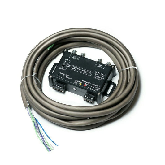 2 Channel Line Driver With 5M 9 Core Contact Cable and Installation Heat Shrinks