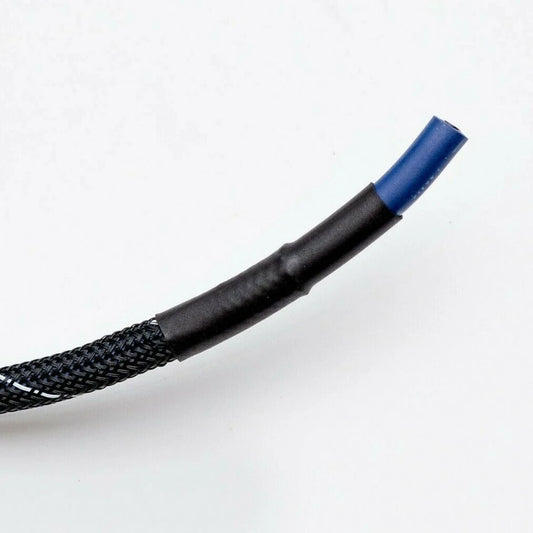 8mm Black PET Expandable Cable Sheathing 4 AWG 5/16 inch - Includes Heat Shrink