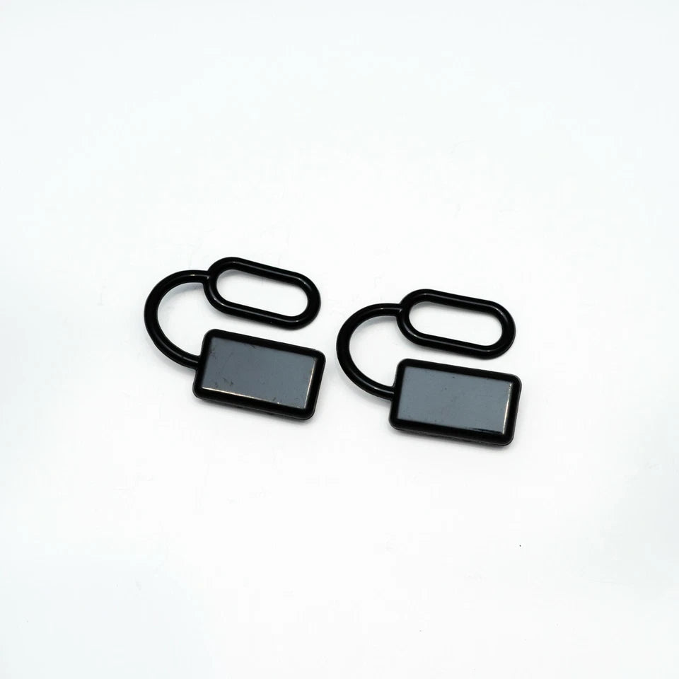 175A Powerpole Connectors 1/0 AWG Red/Grey - Inc Handles and Dust Covers