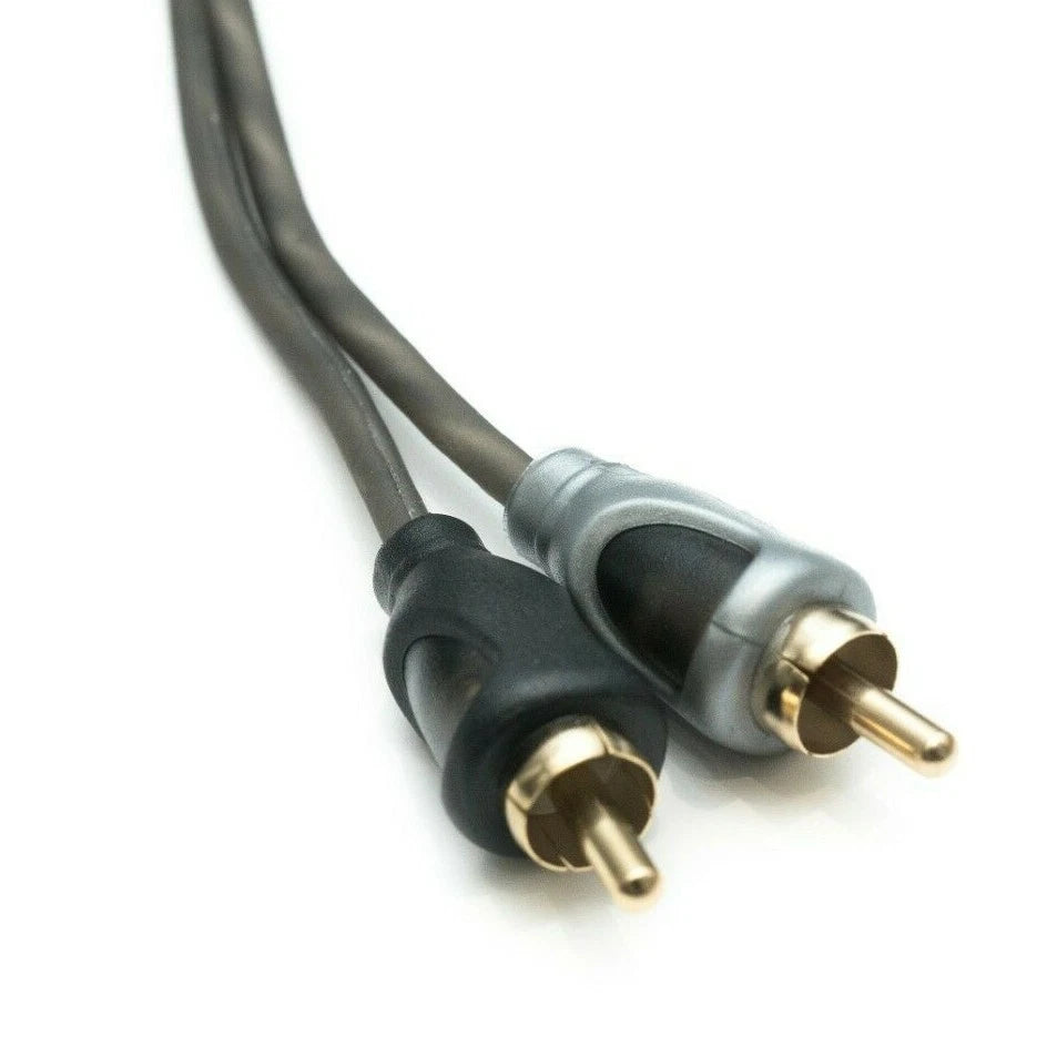 8 AWG CCA Blue Amplifier Wiring Kit 2 Channel - High Quality Complete Kit