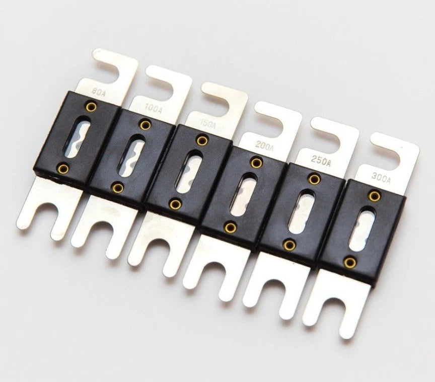 ANL Fuse Holder With Choice of Copper Ring Terminals 10-70mm and Fuses 60-300A