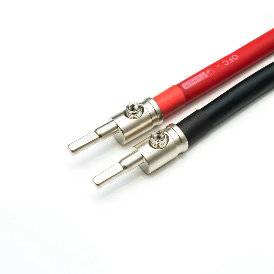 2 Amplifier Power Wire Reducers 4 - 8 Gauge - Including Heat Shrink