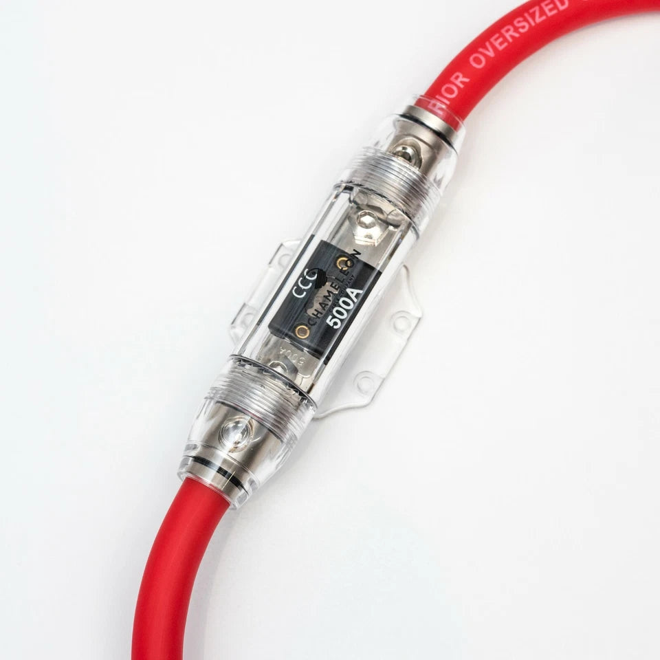 2/0 - 4 AWG ANL Fuse Holder and Fuse Choice - 60-500 Amps Water Resistant