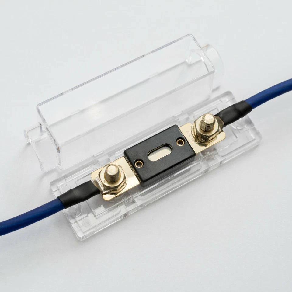 ANL Fuse Holder With Choice of Copper Ring Terminals 10-70mm and Fuses 60-300A