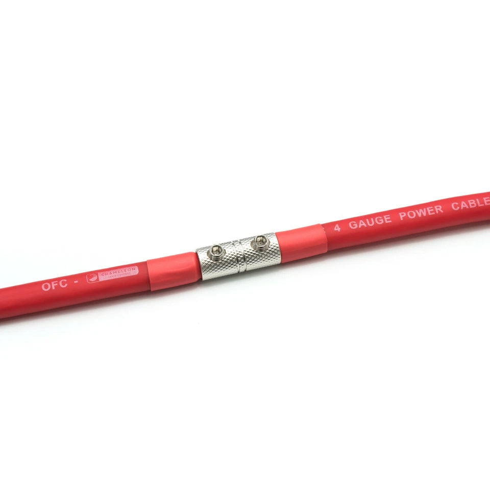 25mm2 4 Gauge Heavy Duty Barrel Splice Cable Connector - High Quality Machined