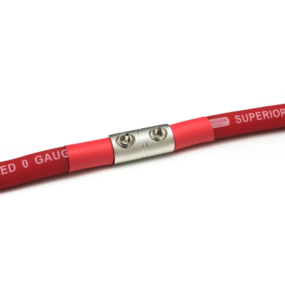 50-70mm² 0 Gauge 2/0 AWG Barrel Splice Cable Connector - High Quality Machined