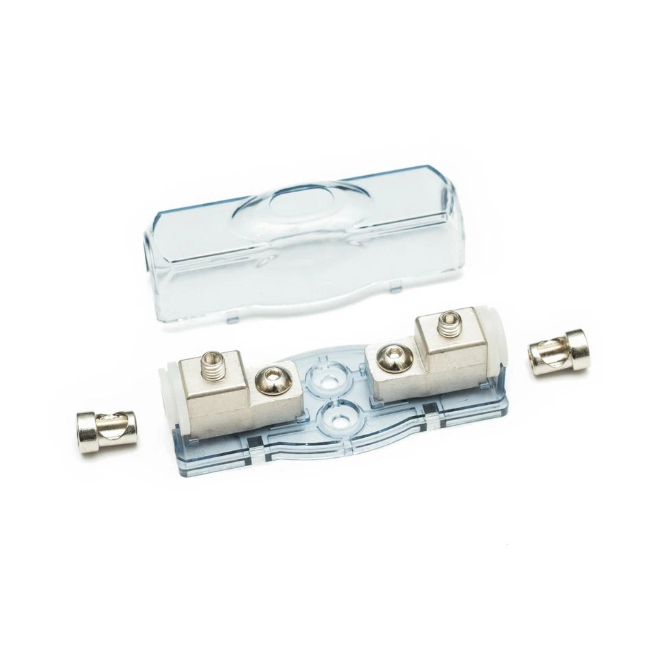 Mini-ANL Fuse Holder 4 AWG Input - Includes Reducers for 8-10 AWG Cable