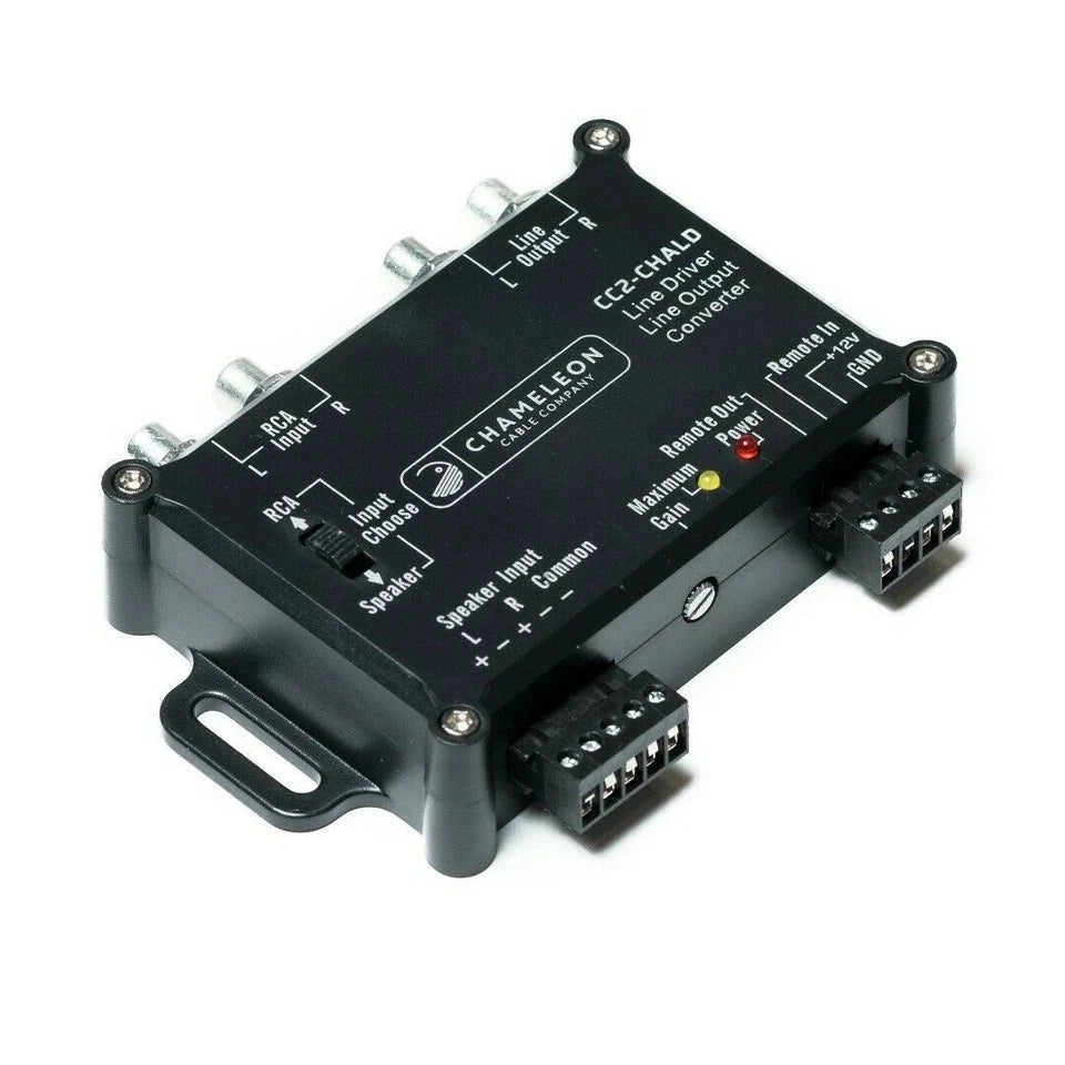 2 Channel Line Driver With 5M 9 Core Contact Cable and Installation Heat Shrinks