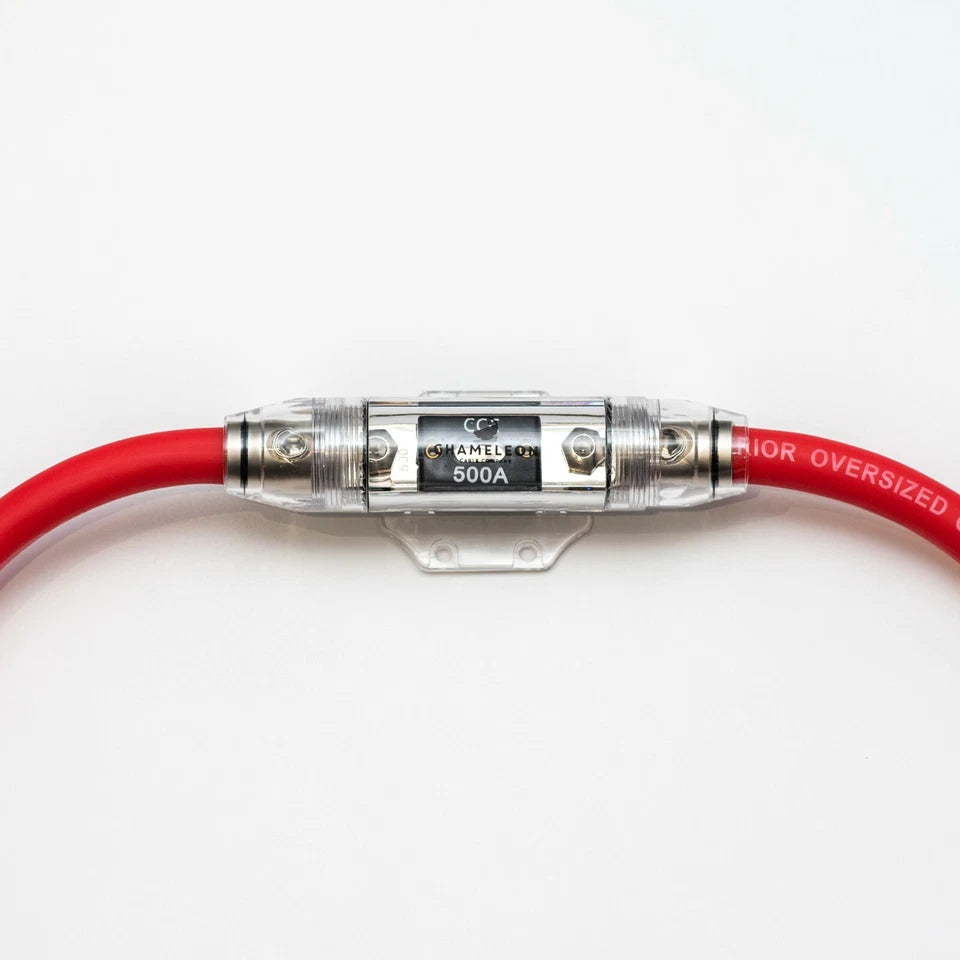 2/0 - 4 AWG ANL Fuse Holder and Fuse Choice - 60-500 Amps Water Resistant