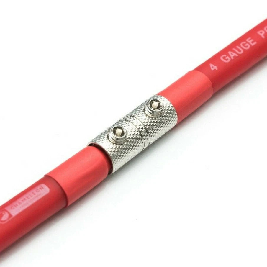 25mm2 4 Gauge Heavy Duty Barrel Splice Cable Connector - High Quality Machined